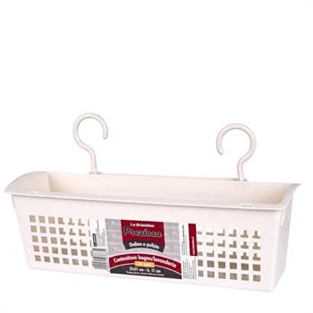 APPENDINO CONTENITORE CON GANCI 31 X 11 X 11 CM