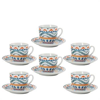 TAZZA CAFFE' KELLY2 CON PIATTINO CONF. 6 PZ