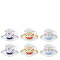 TAZZA CAFFE' ANITA2 CON PIATTINO CONF. 6 PZ