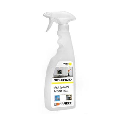 SPLENDID PULITORE VETRI SPECCHI ACCIAIO INOX 750 ML