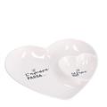 PIATTO CERAMICA CUORE 26 X 23 CM