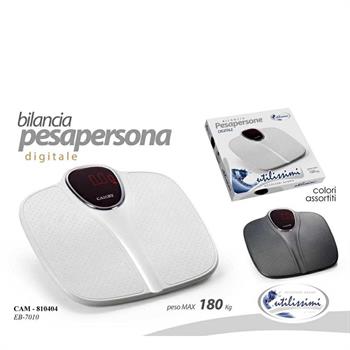 BILANCIA PESAPERSONA 180 KG COLORI ASS