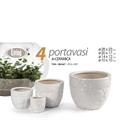CASPO PORTAVASO SET 4 PZ 28/24/14/10 CM