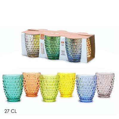 BICCHIERE DEMETRA 27 CL CONF. 6 PZ ASSORTITI