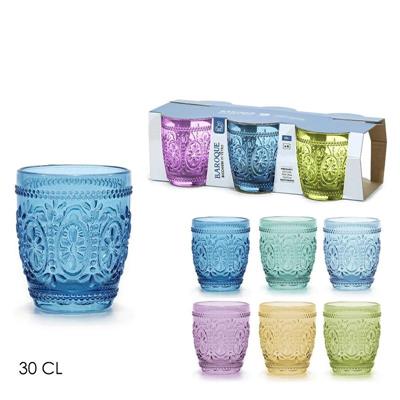 BICCHIERE BAROQUE 30 CL CONF. 6 PZ ASSORTITI