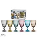BICCHIERE CALICE DISTINCT 30 CL CONF. 6 PZ ASSORTITI