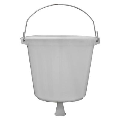 SECCHIO 25 LT CON CAMPANA PORTA FILTRO IN PVC
