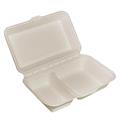 CONTENITORE CONCHIGLIA PORTAVIVANDE 2 SCOMPARTI 1000 ML 50PZ