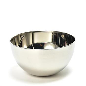 CIOTOLA IN ACCIAIO INOX 14,5 X H 7,5 CM