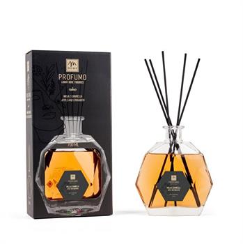 PROFUMATORE DIFFUSORE CON BACCHETTI FIBRA MELA CANNELLA 700M