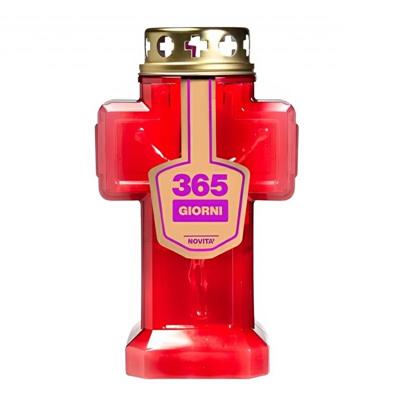LUMINO ELETTRICO 365 GG CROCE ROSSA