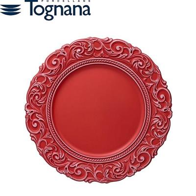 SOTTOPIATTO MATTE RED 33 CM IMPERIAL