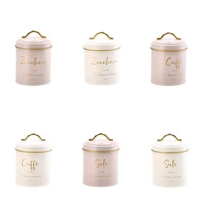 BARATTOLO IN LATTA D. 11 X H 16 CM ASS