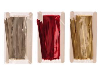 FESTONE FRANGE NATALIZIO 30 X 150 CM 3 COLORI ASS