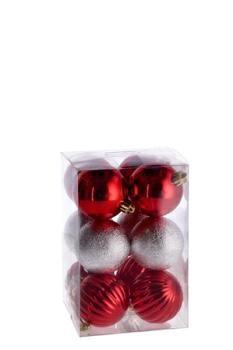 PALLA NATALIZIA D. 6 CM CONF. 12 PZ ASS