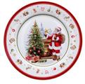 PIATTO TONDO PORCELLANA NATALIZIO 27 CM