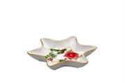 PIATTO STELLA NATALIZIO 21,5 X 21,5 CM