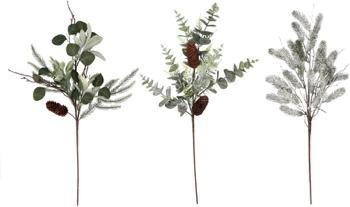 RAMO NATALIZIO PER DECORAZIONE 70 CM 3 MODELLI ASS