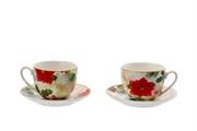 TAZZA DA THE NATALIZIA 250 ML D. 9 X H 7 CM SET 2 PZ