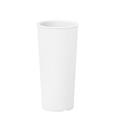 VASO TONDO ALTO SATURNO H 85 CM COLORE BIANCO