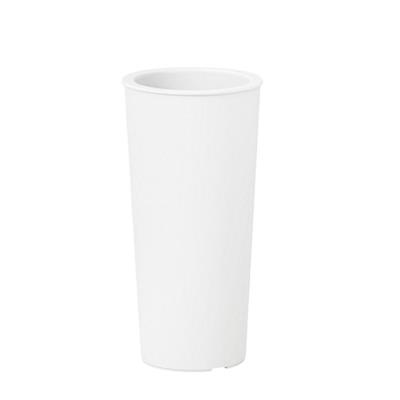 VASO TONDO ALTO SATURNO H 65 CM COLORE BIANCO