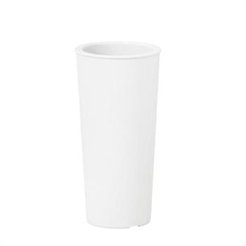 VASO TONDO ALTO SATURNO H 65 CM COLORE BIANCO