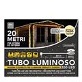 LUCI TUBO 200 LED BIANCO CALDO 20 MT