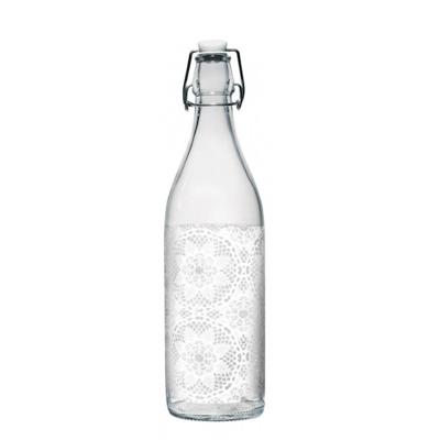 BOTTIGLIA LORY 1 LT DECORO SISSI BIANCO