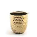 VASO IN CERAMICA ORO D. 13 X H 14 CM