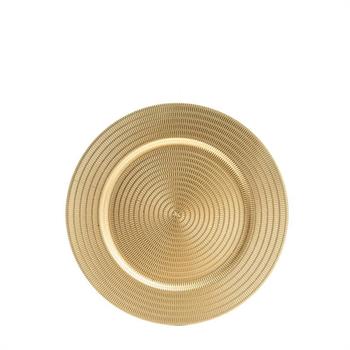 SOTTOPIATTO CHAMPAGNE IN PLASTICA 33 CM