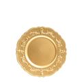 SOTTOPIATTO ORO IN PLASTICA 33 CM