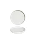 PIATTO OSLO PIANO 24 CM BIANCO