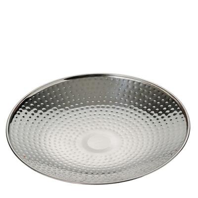 CENTROTAVOLA TONDO ACCIAIO D. 29,5 X H 4 CM