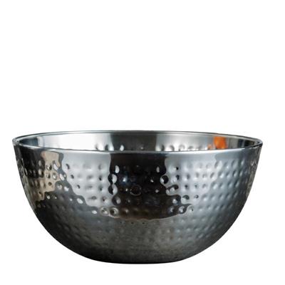 CENTROTAVOLA IN ACCIAIO D. 19 X H 9,5 CM