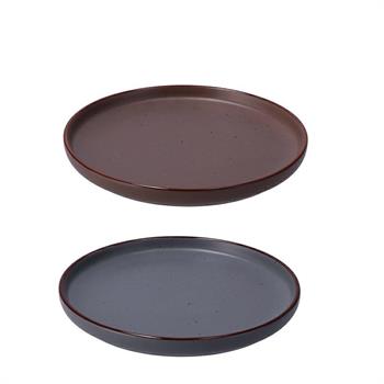 PIATTO PIANO CERAMICA JULES D. 27 X H 3 CM ASS