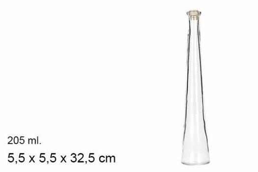 BOTTIGLIA MIAMI ROTONDA 5,5X5,5X32,5CM 205ML