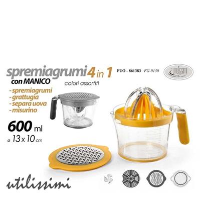 SPREMIAGRUMI 4 IN 1 600 ML D. 13 X H 10 CM