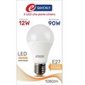 LAMPADINA GOCCIA LED A60 E27 12W 3000K