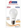 LAMPADINA GOCCIA LED A65 E27 20W 3000K