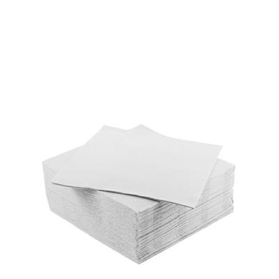 TOVAGLIOLO PUNTA A PUNTA 25 X 25 CM CONF. 100 PZ BIANCO