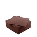 TOVAGLIOLO PUNTA A PUNTA 25 X 25 CM CONF. 100 PZ CIOCCOLATO