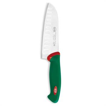 COLTELLO SANTOKU OLIVATO PREMANA 16 CM