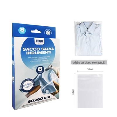 SACCO SALVA INDUMENTI 50 X 60 SET 8 PZ
