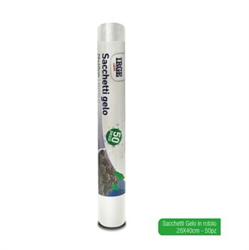 SACCHETTO GELO ROTOLO 28 X 40 CONF. 50 PZ