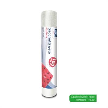 SACCHETTO GELO ROTOLO 40 X 50 CONF. 100 PZ