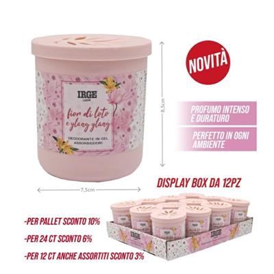 ASSORBIODORI GEL 190 GR ROSA FIORI DI LOTO E YLANG YLANG