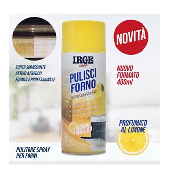 SPRAY PULITORE FORNO 400 ML