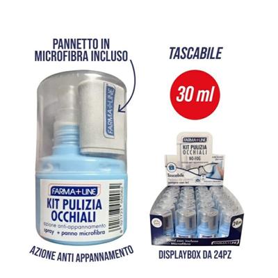 SPRAY OCCHIALI NO-FOG 30 ML + PANNO