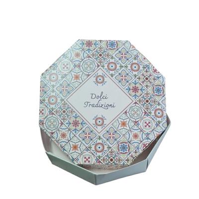 SCATOLA PORTAPASTIERA OTTAGONALE PICCOLA 25 CM