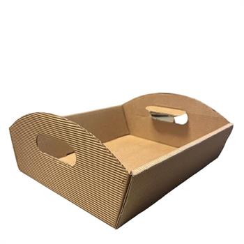 VASSOIO MEDIO ONDA SCOPERTO 35 X 26 X 8,5 CM AVANA